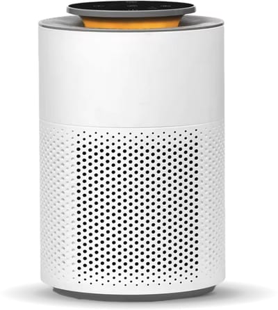 Ayma&Co Pure Air Pro | HEPA13 Filtersysteem - 80m² - Tegen Stofdeeltjes, Pollen, Schimmelsporen, Bacteriën, Virussen, Rookdeeltjes, Hooikoorts- Zeer stil & slaapstand-