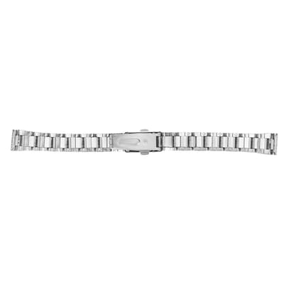 Dailygoods - Metalen Horlogeband - Snelsluiting - Roestvrij staal - Universeel - Duurzaam - Geschikt voor slimme en traditionele horloges