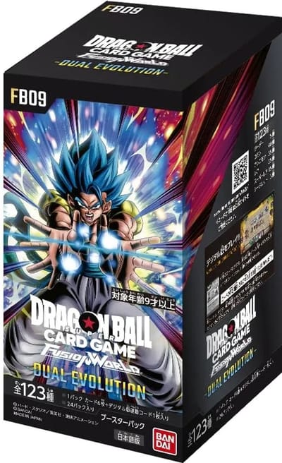 Dragon Ball Super Card Game Fusion World FB-09 Japanese Booster Box - Dual Evolution - Sealed