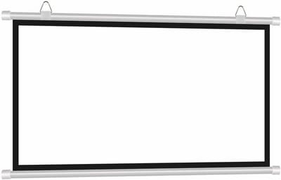 Projectiescherm - Draagbaar Scherm - Thuisbioscoop Creëren - Kreukvrij HD Canvas - 60 Inch 16:9 - Wit