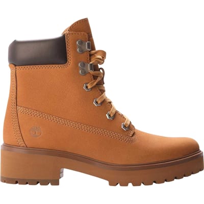 Timberland Dames Carnaby Cool Leren Blokhak Enkellaarsjes (Tarwe)