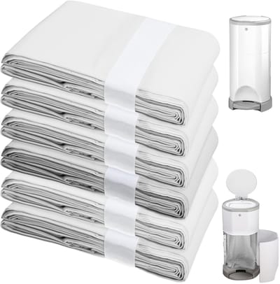 MTTproducts- Luieremmer Navulling 7-Lagen - Luieremmer Zakken - Geurvrij - Sterk - Praktisch - Compact en Opvouwbaar - Luierzak
