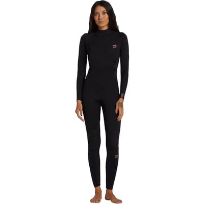 Vrouwen wetsuit Billabong Foil 4/3 mm Back-Zip
