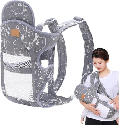 Babydraagdoek - Peuterdrager - Veilig Dragen - Ademende Stoffen - 55x31x21 cm - Kleurrijk