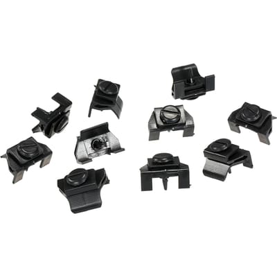 10 stuks Voorbumper Bevestigingsklemmen Bevestiger voor Toyota 53879 28010 black