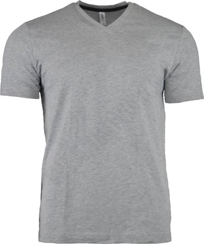 Kariban T-shirt V-hals korte mouwen K357 - Oxford Grey - S