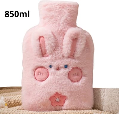 Bovista Warmwaterkruik - Warmtekruik - Warmwaterzak Met Hoes - Warmtekussen - Knuffel Kruik - Bag - Konijn