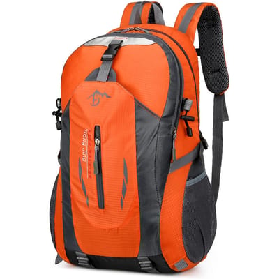 Sac à dos de randonnée 40L imperméable léger randonnée en plein air Trekking sac à dos de voyage pour hommes orange