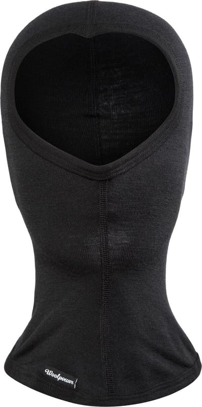 Balaclava Woolpower Unisex Balaclava Lite Black