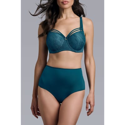 Marlies Dekkers Dame De Paris Lagoon Blue Briefs Size: M | Underwear Outlet | Dames | Blauw