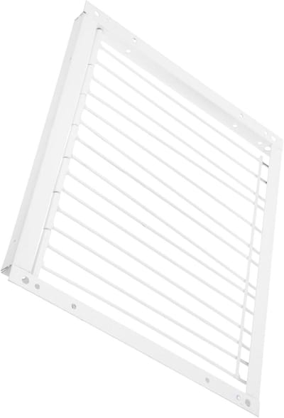 Duivendeur Metalen Draadframe - Duivenhok Deur - Duiven Welzijn - Eenvoudige Installatie - 33.3 x 26 cm - Wit