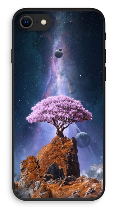 Case Company® - Hoesje geschikt voor iPhone SE 2020 hoesje - Ambition - Biologisch Afbreekbaar Telefoonhoesje - Bescherming alle Kanten en Schermrand