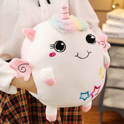 1 st 30 cm zacht dier 3 in 1 kussen met deken Kawaii pluche dinosaurus eenhoorn olifant kat speelgoed gevulde handwarmer voor kinderen