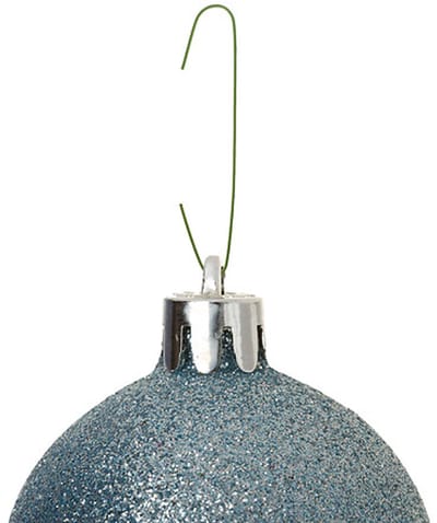 Atmosphera kerstbalhaakjes - 300x stuks- groen - 7 cm en 10 cm - kerstballen ophangen haakjes - kerstboomhaakjes