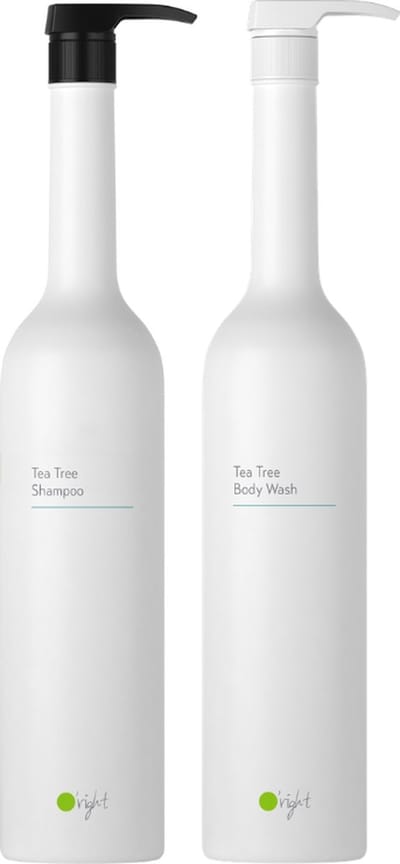 O’right Tea Tree Duo - Shampoo en Bodywash - 2 x 1L - grootverpakking