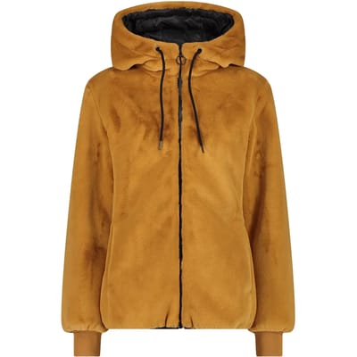 Dames fleece met capuchon CMP