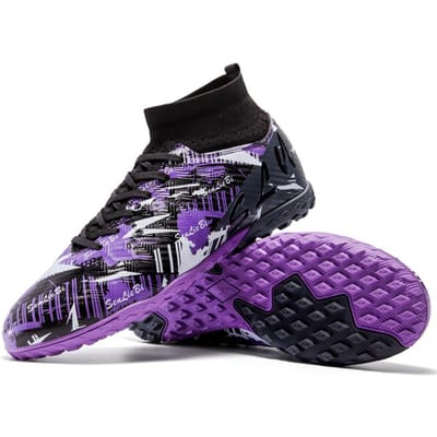 Hoge Voetbalschoenen Heren Voetbalschoenen Professionele Voetbalveld Noppen Tiener Atletische Sneakers Voetbaltraining 36
