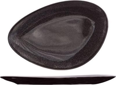 Black Granite Plat Bord 21x14cmdriehoekig
