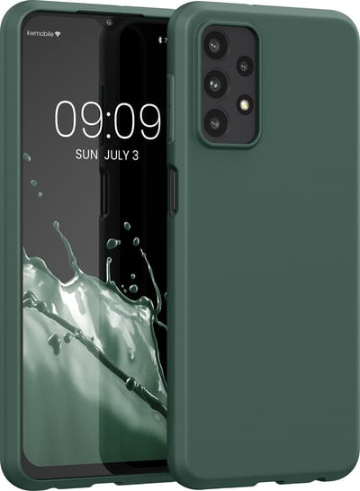 kwmobile telefoonhoesje geschikt voor Samsung Galaxy A23 4G / 5G - Hoesje voor smartphone - Back cover in mosgroen