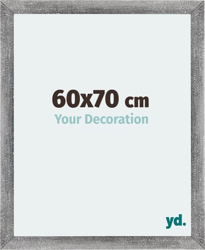 Your Decoration - Fotolijst 60x70 cm - MDF - Grijs Geveegd - Mura