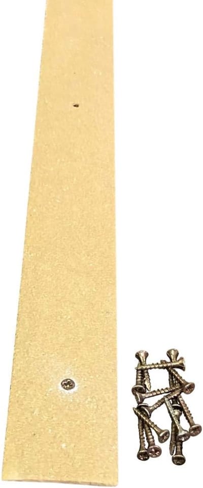 Antislip Strips - Vlonder Antislip - Veilig Lopen - Glasvezel Composiet - 120cm x 5cm - Grijs