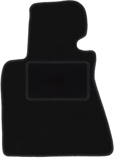 Bestuurdersmat zwart voor: BMW 7 E66 sedan lang (2001-2008)