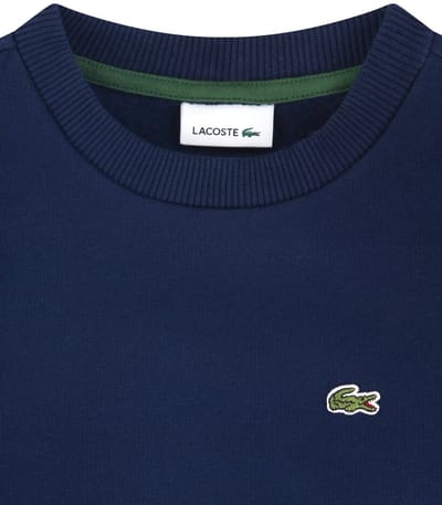 Trui Lacoste Unisex Core Fleece Marine-Maat 116
