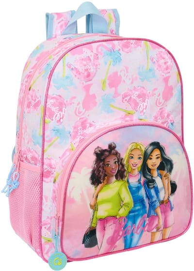 Schoolrugzak Barbie Painterly Roze Hemelsblauw 33 x 42 x 14 cm