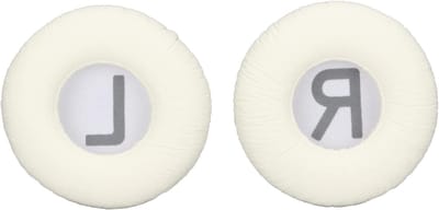 Hoogwaardige Oorkussens voor Draadloze Hoofdtelefoons, Comfortabele Earpads voor Geluidisolatie en Ondersteuning (Wit)