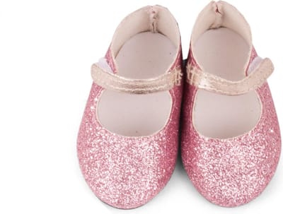 Götz Roze Glitterschoenen met Bandje 46 - 50 cm