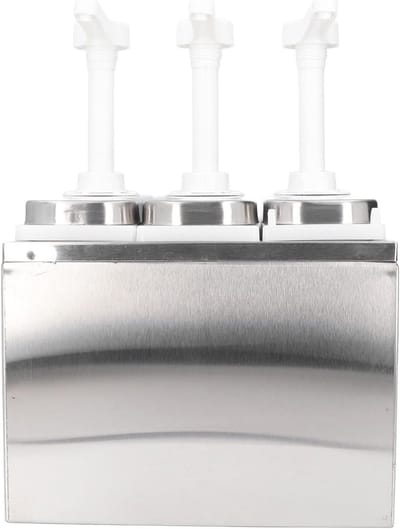 Grote Volume Sauce Dispenser Pomp voor Tomatensaus, Ideaal voor Restaurants en Catering (3 Pompen)