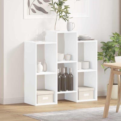 vidaXL - Dressoir - Wit - 90 - x - 30 - x - 90 - cm