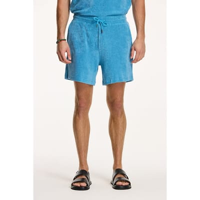 Shiwi Evan Toweling Shorts Canadian Blue Size: S | Shorts Outlet | Heren | Blauw