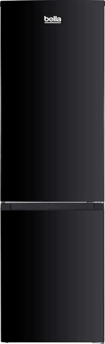 Bella BKGC255.1BE - Koelvriescombinatie - 253 Liter - No Frost - 3 jaar garantie - 40 decibel - Snelvriezen - Zwart