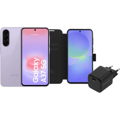 Samsung Galaxy A37 256GB Roze 5G + Basis Accessoirepakket