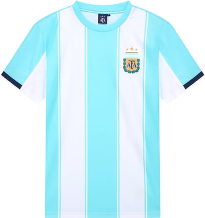 Argentinië Thuis Shirt Heren - Maat S t/m XXL - Argentinië Voetbalshirt - 100% Polyester - Officiële Fanmerchandise