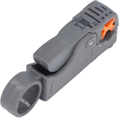 Allecto - Coaxial Kabel Stripper - Handmatige Draadstripper