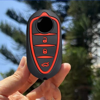 Autosleutelkapjes Voor Alfa Romeo Giulietta Myth Junior 4C Romeo Mito Myth 159 Gto Gta Auto Afstandsbediening Auto Accessoires Hoes Case gray