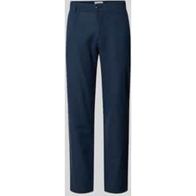 tapered fit broek met steekzakken model 'STACE'