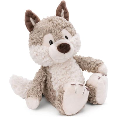 25-50CM Mignonne Poupée Loup de Dessin Animé Cadeau d'Anniversaire pour Garçon Journée des Enfants Jouets en Peluche Peluche Jouets Remplis Décoration Meilleurs Cadeaux de Noël 25cm white