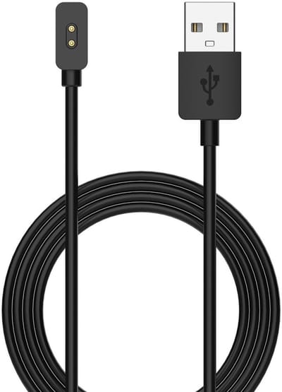 Oplader - USB oplaadkabel - draadloos opladen - snelladen - geschikt voor Xiaomi Redmi Watch 4 - zwart