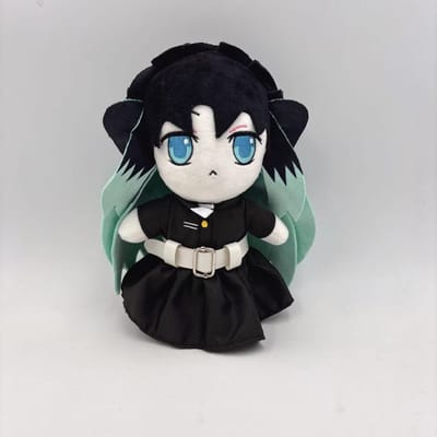 Pluche Pop Speelgoed Tokitou Muichirou Cosplay 25cm Anime Demon Slayer: Kimetsu no Yaiba Schattig Zacht Knuffelkussen 25cm gray