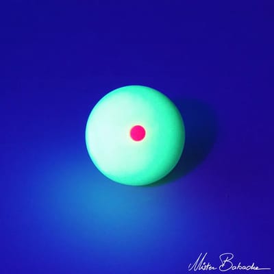 Bubbelbal Mister Babache Peach Phospho