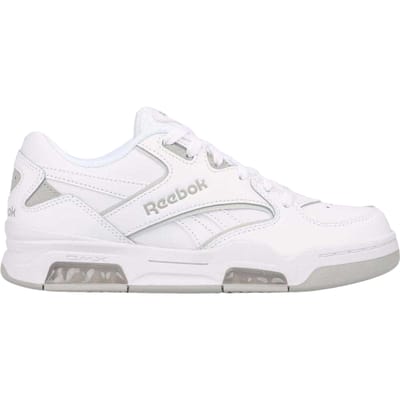 Reebok Unisex BB 4500 DMX leren sportschoenen voor volwassenen (Wit/Grijs)