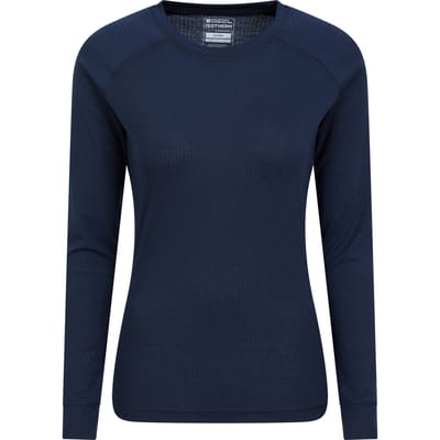 Mountain Warehouse Dames/Dames Talus Top met lange mouwen (Marine)