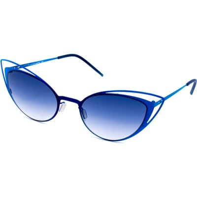 Lunettes ITALIA INDEPENDENT 0218-021-022. Lunettes de soleil, Couleur bleue. Femme.