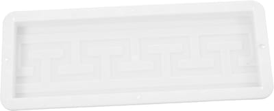 Bestratingsmal - Betonmal Steen - Tuinpad Maken - Herbruikbaar Kunststof - 49x19 cm - Wit