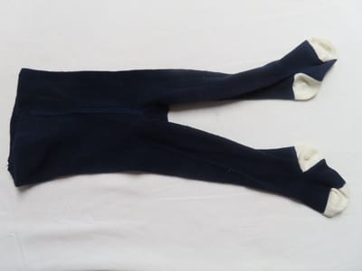 Maillot - Kousenbroek - Collant - Meisje - Marine / cream - 3 maand 62