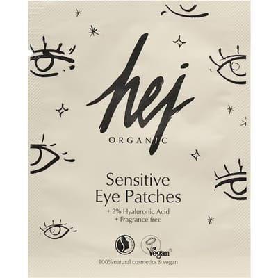 Hej Organic Oogverzorging Sensitive Eye Patches Oogmaskers & -pads Unisex