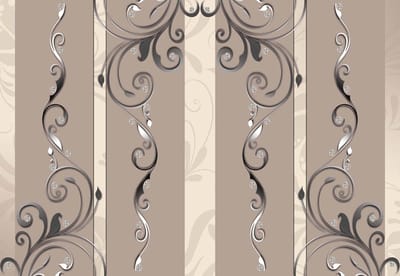 Fotobehang Swirl Pattern | XL - 208cm x 146cm | 130g/m2 Vlies